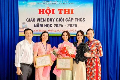 Hội thi Giáo viên dạy giỏi cấp THCS năm học 2024 – 2025