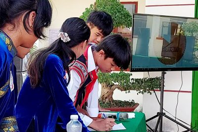 Học sinh trường PTDTNT THCS Cư Kuin giao lưu câu lạc bộ Tiếng anh cấp trung cơ sở năm học 2022-2023